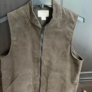 Filson Men's moleskin Liner Vest made in USA 🇺🇸